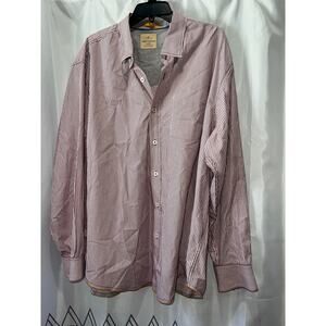 Tommy Bahama Cotton Long Sleeve Button Up Dress Shirt Men's XX- Striped